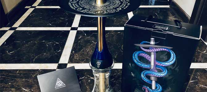 ALPHA HOOKAH MODEL S: золото, а не кальян!