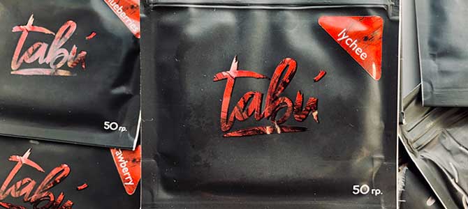 Кальянная смесь Tabu из листьев каркаде