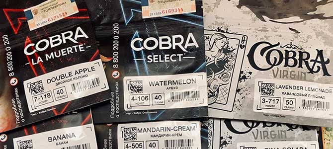 Табак Cobra — новые вкусы 2020