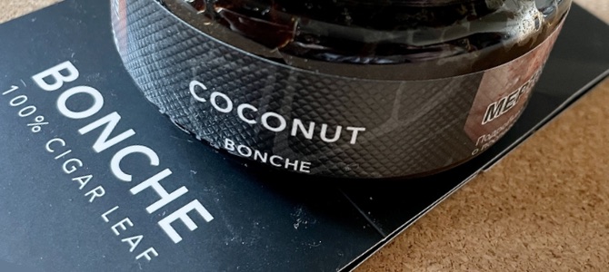 Bonche Coconut (кокос) — новый вкус сигарного табака для кальяна