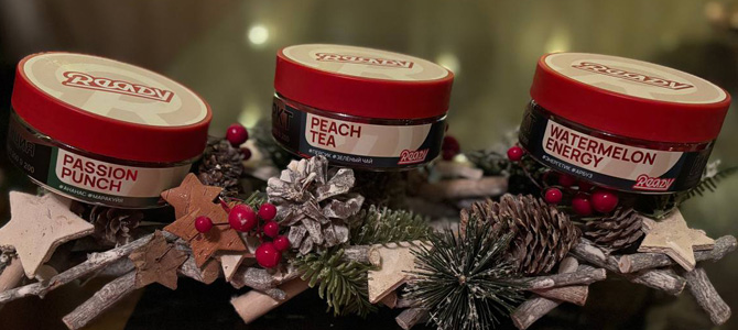 Табак Ready — новые вкусы 2025: Passion Punch, Peach Tea, Watermelon Energy